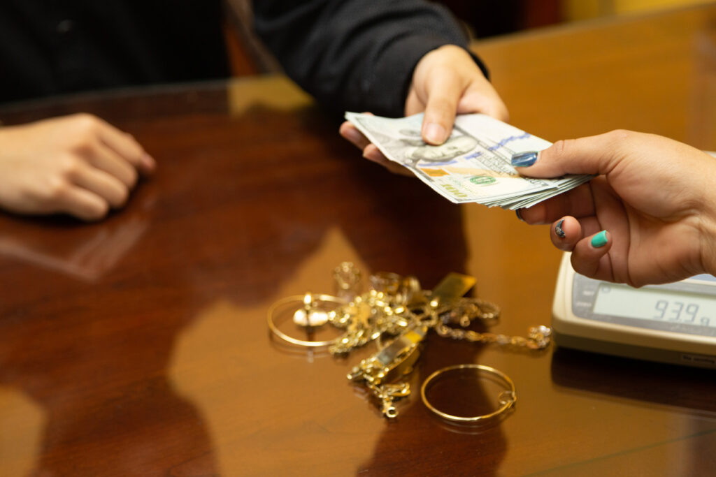 Pawn Gold and silver